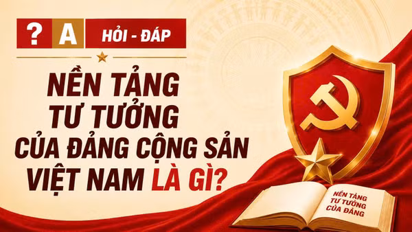 [Hỏi-đáp] Nền tảng tư tưởng của Đảng Cộng sản Việt Nam là gì?