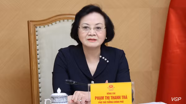 Phó Thủ tướng Chính phủ Phạm Thị Thanh Trà. (Ảnh: VGP)