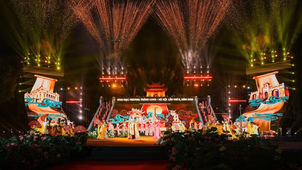 Khai mạc Festival Thăng Long-Hà Nội lần thứ II năm 2026. (Ảnh: BẢO LONG)