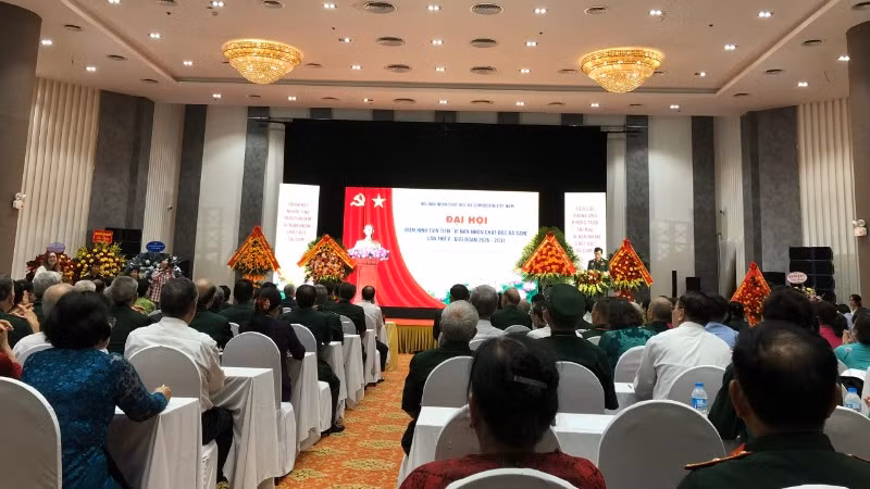 Quang cảnh Đại hội điển hình tiên tiến “Vì nạn nhân chất độc da cam” lần thứ V, giai đoạn 2026-2031.
