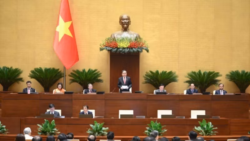Dự thảo Luật sửa đổi, bổ sung một số điều Luật Đất đai 2024 sẽ được đệ trình tại kỳ họp thứ 10 của Quốc hội. (Ảnh: Cổng thông tin điện tử Quốc hội).
