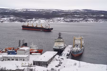 Ảnh minh họa: Một góc vịnh Kola trên biển Barents. (Ảnh: TTXVN)