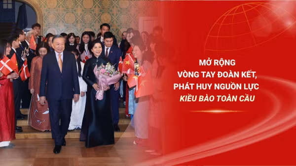 Mở rộng vòng tay đoàn kết, phát huy nguồn lực kiều bào toàn cầu