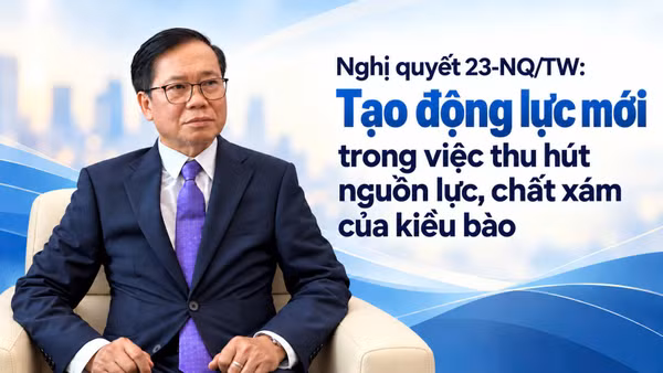 Nghị quyết 23-NQ-TW: Tạo động lực mới trong việc thu hút nguồn lực, chất xám của kiều bào