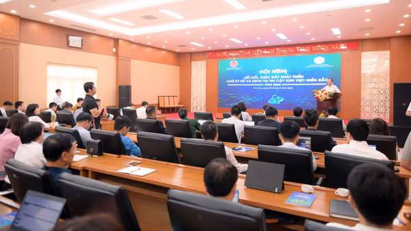 Hội nghị kết nối, thúc đẩy phát triển chữ ký số và dịch vụ tin cậy khu vực miền bắc năm 2026. (Ảnh: Ban tổ chức cung cấp)