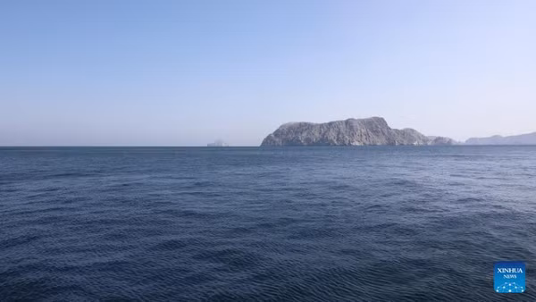 Eo biển Hormuz. (Ảnh: Tân Hoa xã)