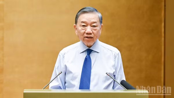 Tổng Bí thư, Chủ tịch nước Tô Lâm. (Ảnh: Duy Linh)