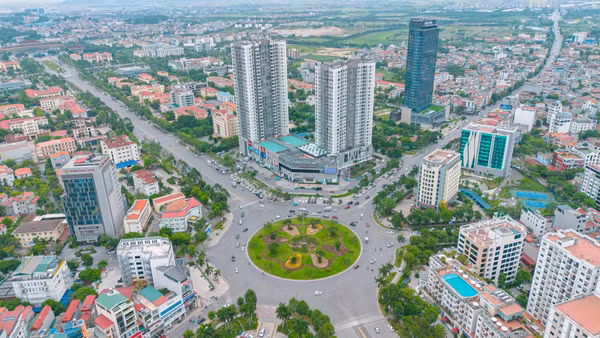 Một góc phường Kinh Bắc, tỉnh Bắc Ninh. (Ảnh: THANH HƯƠNG)