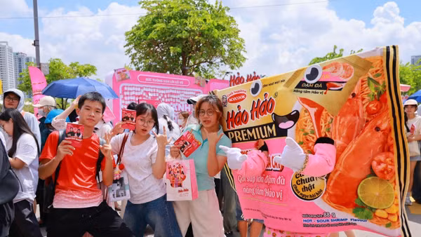 Tại Lễ hội Hảo vinh danh, người tham gia sẽ có cơ hội đổi được nhiều phần quà độc quyền từ Hảo Hảo tại sự kiện. (Ảnh: Acecook)