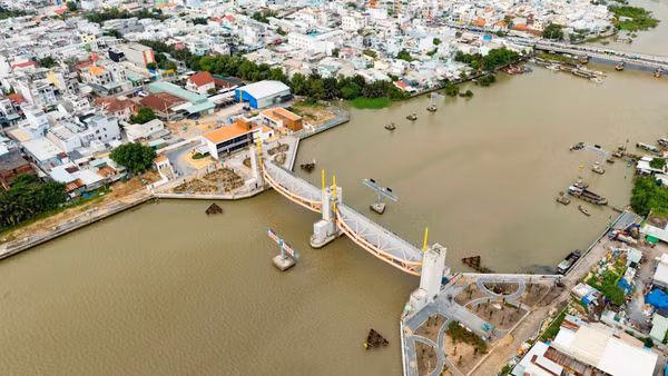 Dự án ngăn triều của Thành phố Hồ Chí Minh đang hoàn thiện, dự tính vận hành từ tháng 11/2026.
