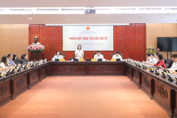 Toàn cảnh phiên họp. (Ảnh: CTV)