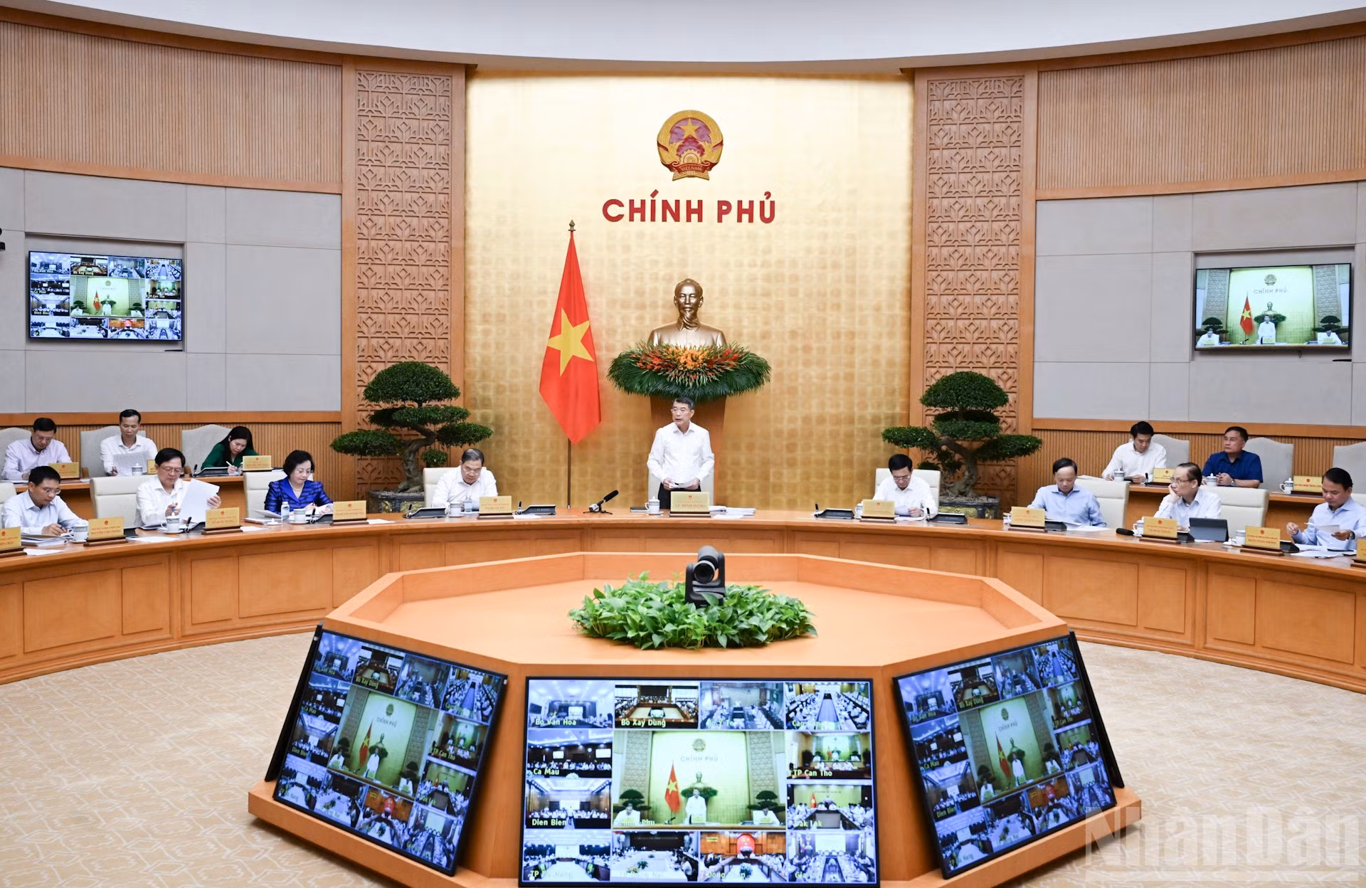 Thủ tướng Chính phủ Lê Minh Hưng chủ trì Phiên họp Chính phủ thường kỳ tháng 9/2026.
