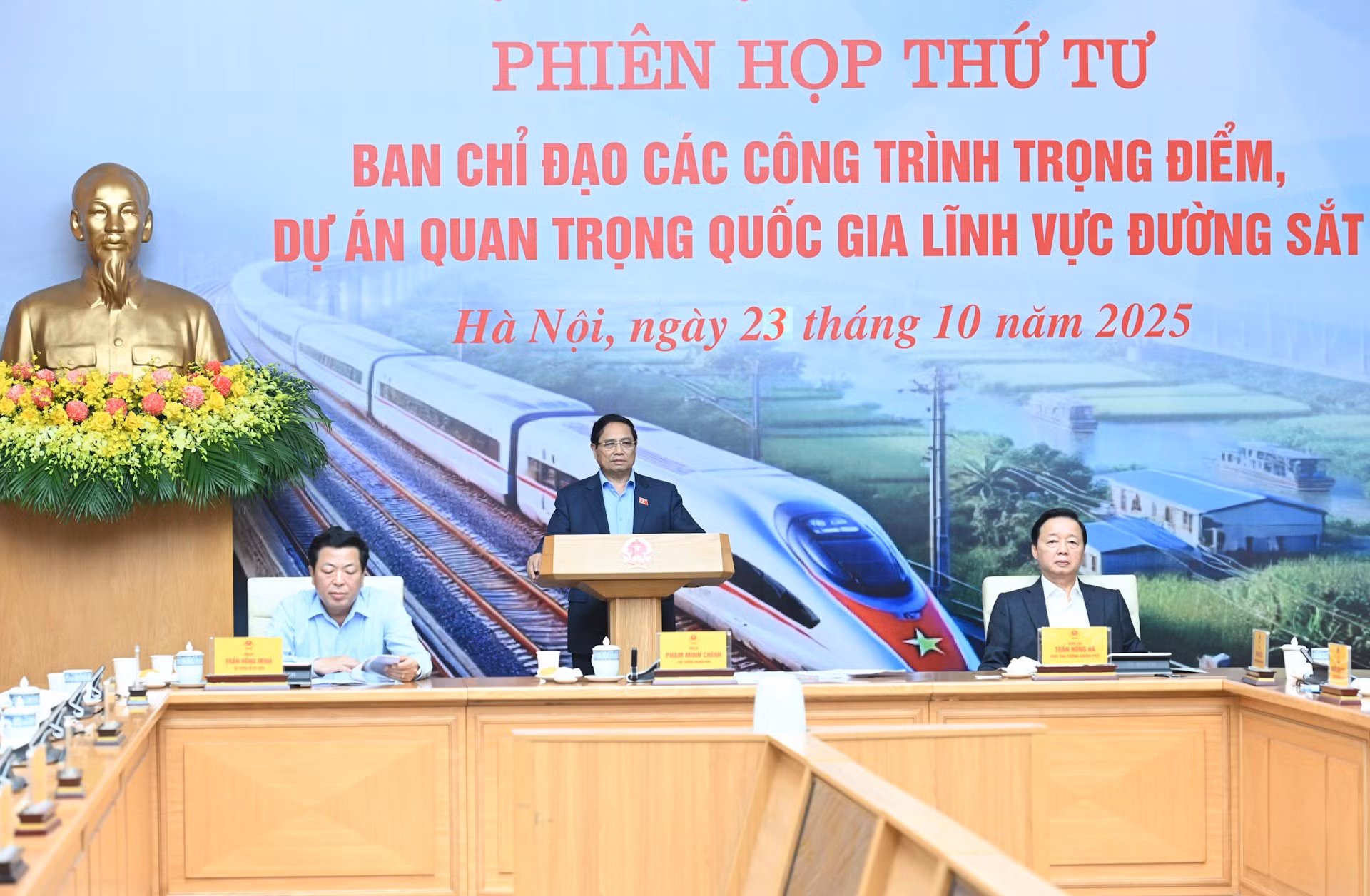 Thủ tướng Phạm Minh Chính chủ trì Hội nghị trực tuyến phiên họp thứ tư của Ban Chỉ đạo. 