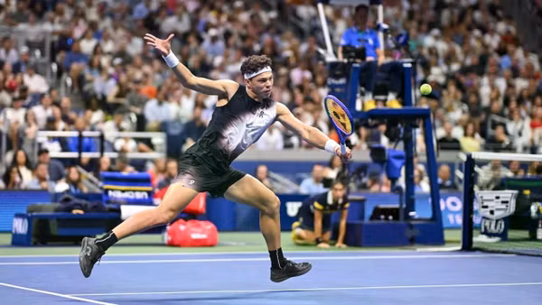 Ben Shelton là tay vợt trẻ sinh năm 2002. (Ảnh: US Open)