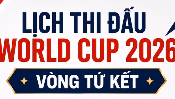 Lịch thi đấu tứ kết World Cup: Chờ đợi những màn đại chiến
