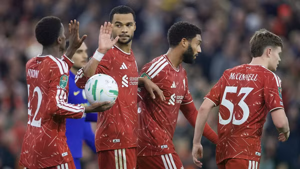 Liverpool tiến vào vòng 8 đội mạnh nhất Cúp Liên đoàn Anh. (Ảnh: Liverpool FC)