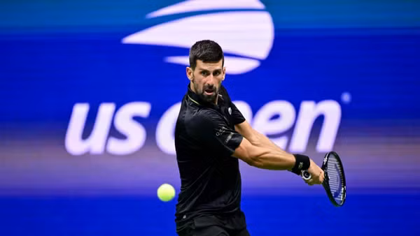 Novak Djokovic thi đấu tại US Open 2026 vừa qua. (Ảnh: US Open)