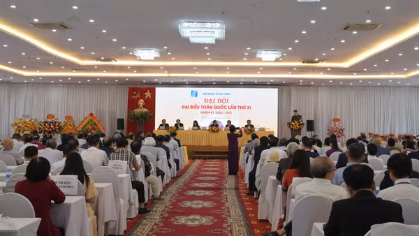 Đại hội đại biểu toàn quốc lần thứ XI của Hội Nhạc sĩ Việt Nam. (Ảnh: VIỆT SỸ)
