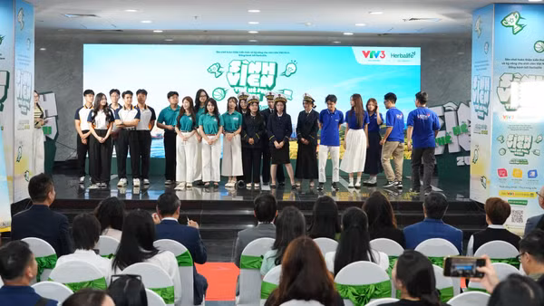 “Sinh viên thế hệ mới” 2026 lần đầu mở rộng sân chơi trực tuyến đến sinh viên trên toàn quốc. (Ảnh: VTV)