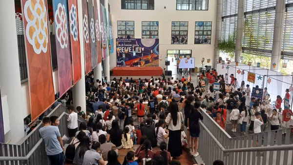 Triển lãm khoa học Science Tornado 2026 thu hút đông đảo người tham dự. (Ảnh: NGỌC KHÁNH)