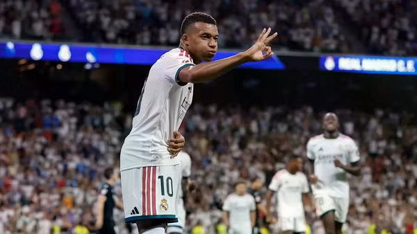 Mbappe cùng các đồng đội sẽ tiếp đón Malaga trên sân nhà. (Ảnh: Real Madrid CF)