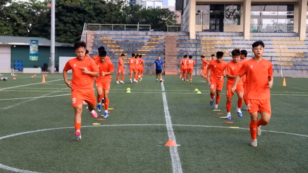 Các cầu thủ U15 Việt Nam nỗ lực hướng tới FIFA U15 World Cup & Festival 2026. (Ảnh: VFF)