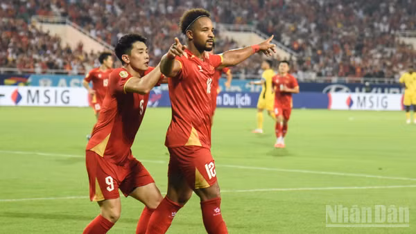 [Ảnh] Xuân Son tỏa sáng, đội tuyển Việt Nam thắng Malaysia 2-0