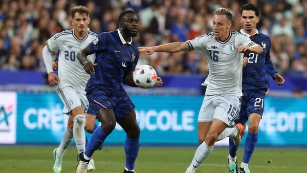 Pháp không thể kéo dài chuỗi thắng lên ba trận. (Ảnh: FIGC)