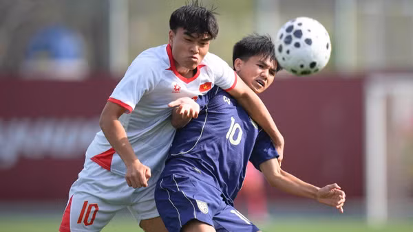 U23 Việt Nam và U23 Thái Lan trong lần so tài gần đây nhất tại CFA Team China 2026. (Ảnh: VFF)