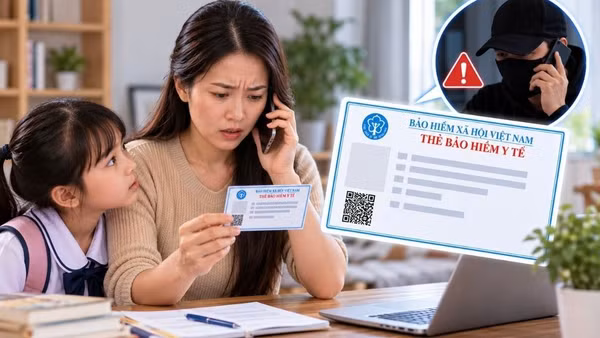 Người dân cần xác minh thông tin liên quan thẻ bảo hiểm y tế từ nhà trường hoặc cơ quan bảo hiểm xã hội. Ảnh: HÀ LINH.