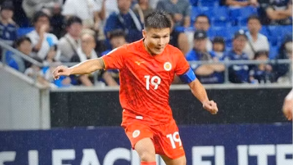 Quang Hải dứt điểm nhưng không thể mang về bàn thắng cho Công an Hà Nội. (Ảnh: Công an Hà Nội FC)