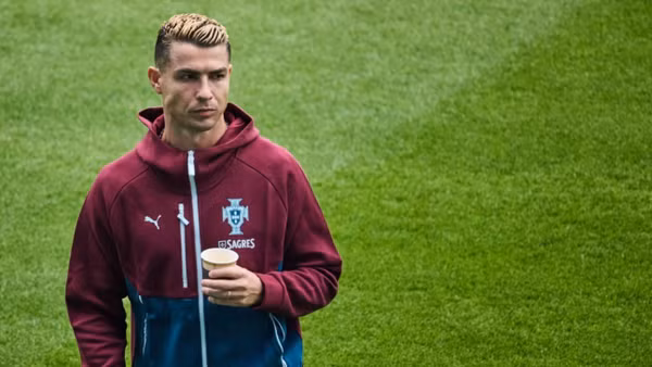 Cristiano Ronaldo đã không tập luyện cùng các đồng đội ở đội tuyển Bồ Đào Nha kể từ trận đấu với Na Uy. (Ảnh: Tuxen Ladegaard Berg/NurPhoto)