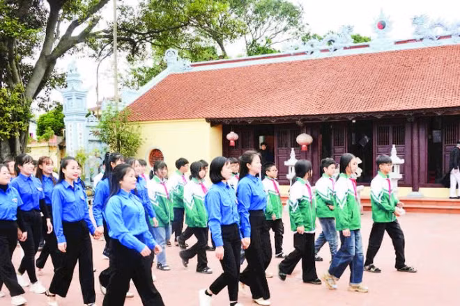 Tuổi trẻ Song Liễu gìn giữ, nối tiếp truyền thống quê hương cách mạng.