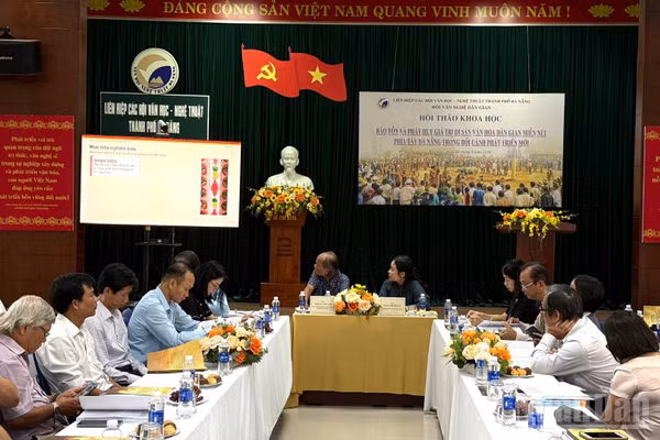 Quang cảnh hội thảo. (Ảnh: Công Vinh)