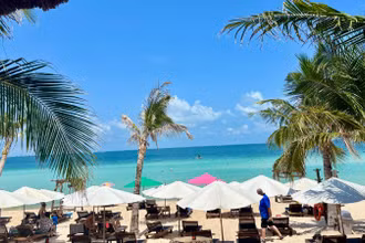 Khung cảnh khu Bãi Sao (Phú Quốc)-một trong những bãi tắm đẹp nhất thế giới. (Ảnh: NGỌC BÍCH)
