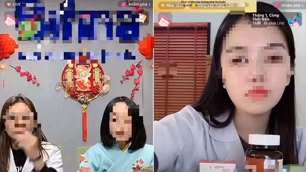 Chỉ cần vài phút lướt TikTok, người dùng có thể dễ dàng bắt gặp hàng loạt tài khoản livestream rao bán thuốc. 