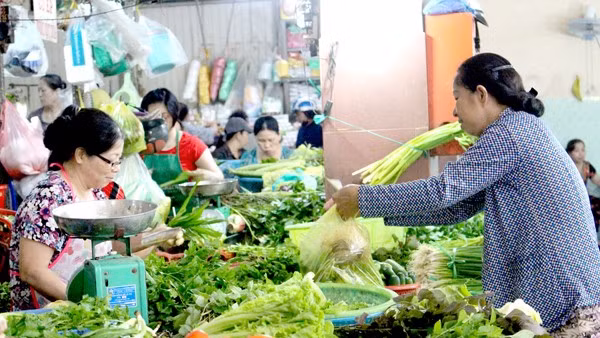 Thế rồi chúng tôi thấy cô bắt đầu dậy sớm mỗi ngày, đi bộ ra chợ cóc tít đầu đường mua rau, mưa hay nắng cũng thế...