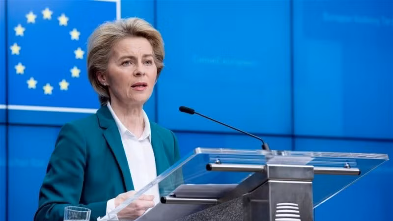 Chủ tịch Ủy ban châu Âu Ursula von der Leyen. (Ảnh: Tân Hoa xã)