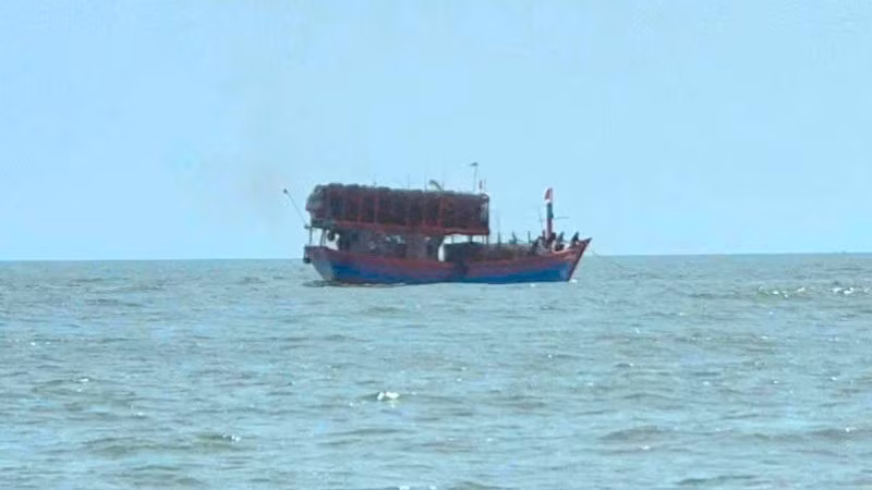 Tàu cá của ngư dân tỉnh Quảng Trị hoạt động trên biển. (Ảnh minh họa)