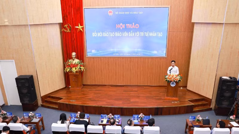 Quang cảnh hội thảo. (Ảnh: THANH TÙNG)
