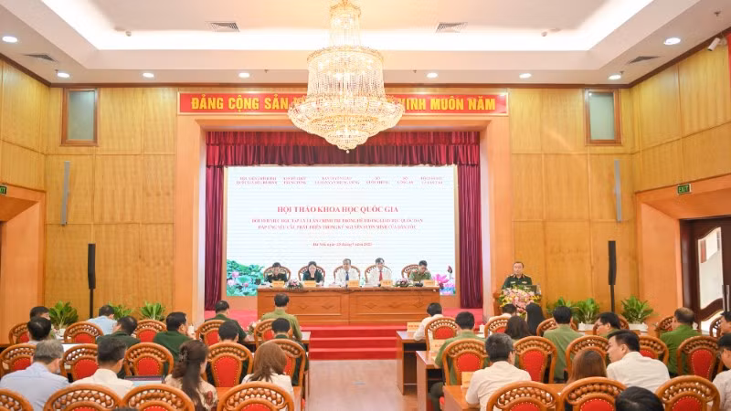 Toàn cảnh hội thảo. (Ảnh: THẾ ĐẠI)