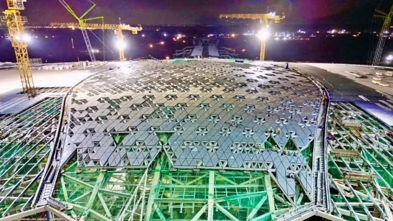 Đơn vị thi công lắp đặt hạng mục nhà ga hành khách Cảng Hàng không quốc tế Long Thành.