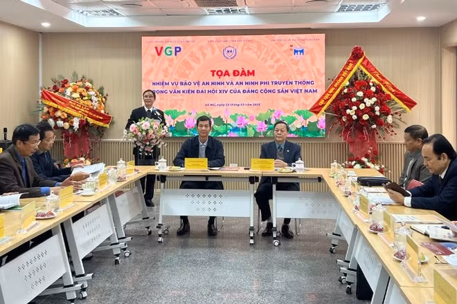 Toàn cảnh tọa đàm.