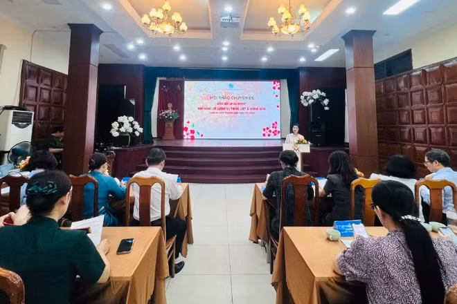 Quang cảnh hội thảo. 
