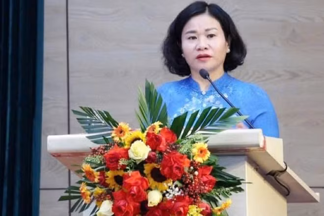 Phó Chủ tịch Ủy ban Trung ương Mặt trận Tổ quốc Việt Nam, Chủ tịch Hội Liên hiệp Phụ nữ Việt Nam Nguyễn Thị Tuyến phát biểu bế mạc.