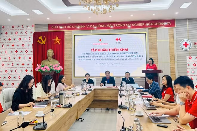 Toàn cảnh hội nghị tập huấn.