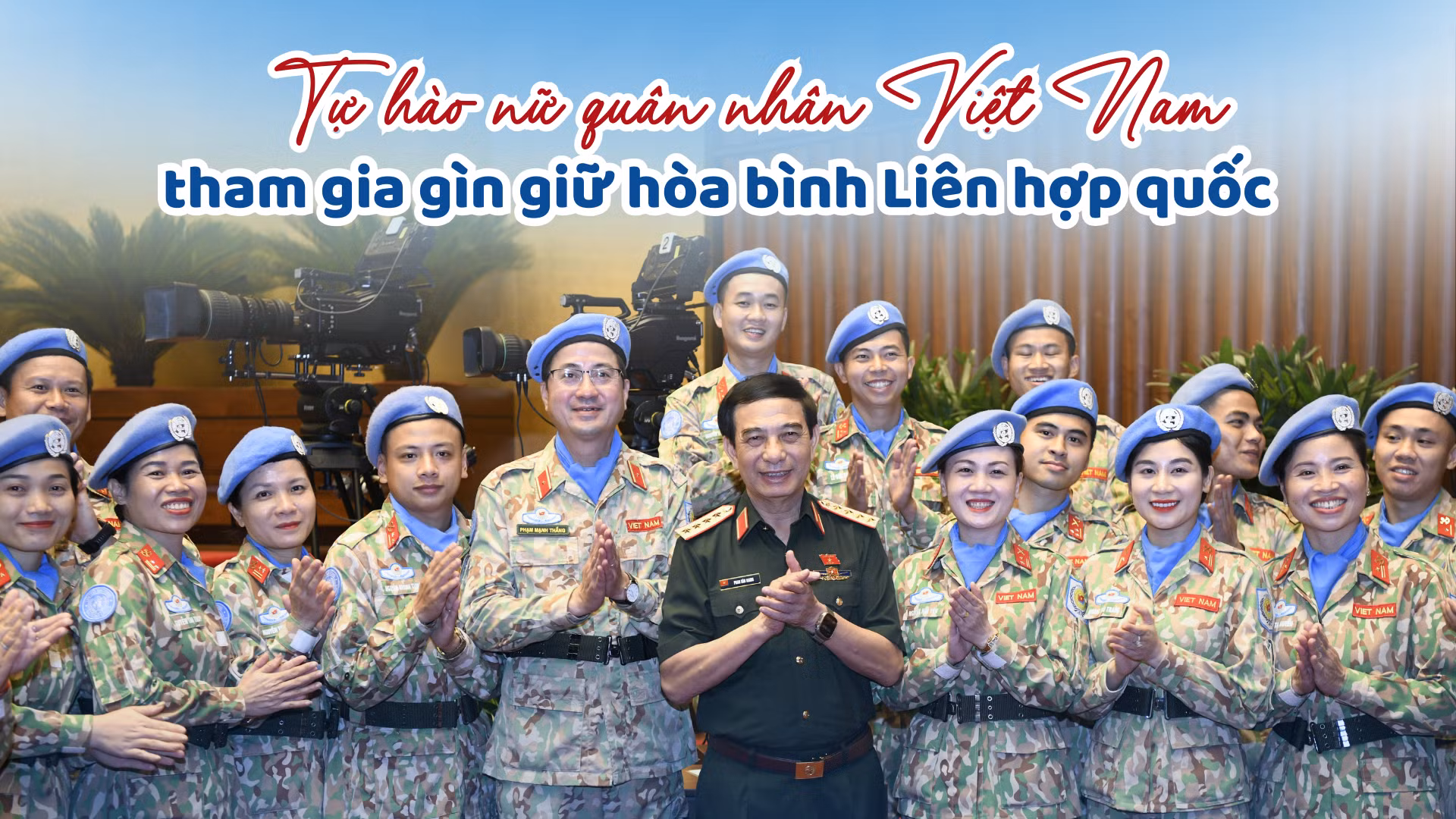 Tự hào nữ quân nhân Việt Nam tham gia gìn giữ hòa bình Liên hợp quốc