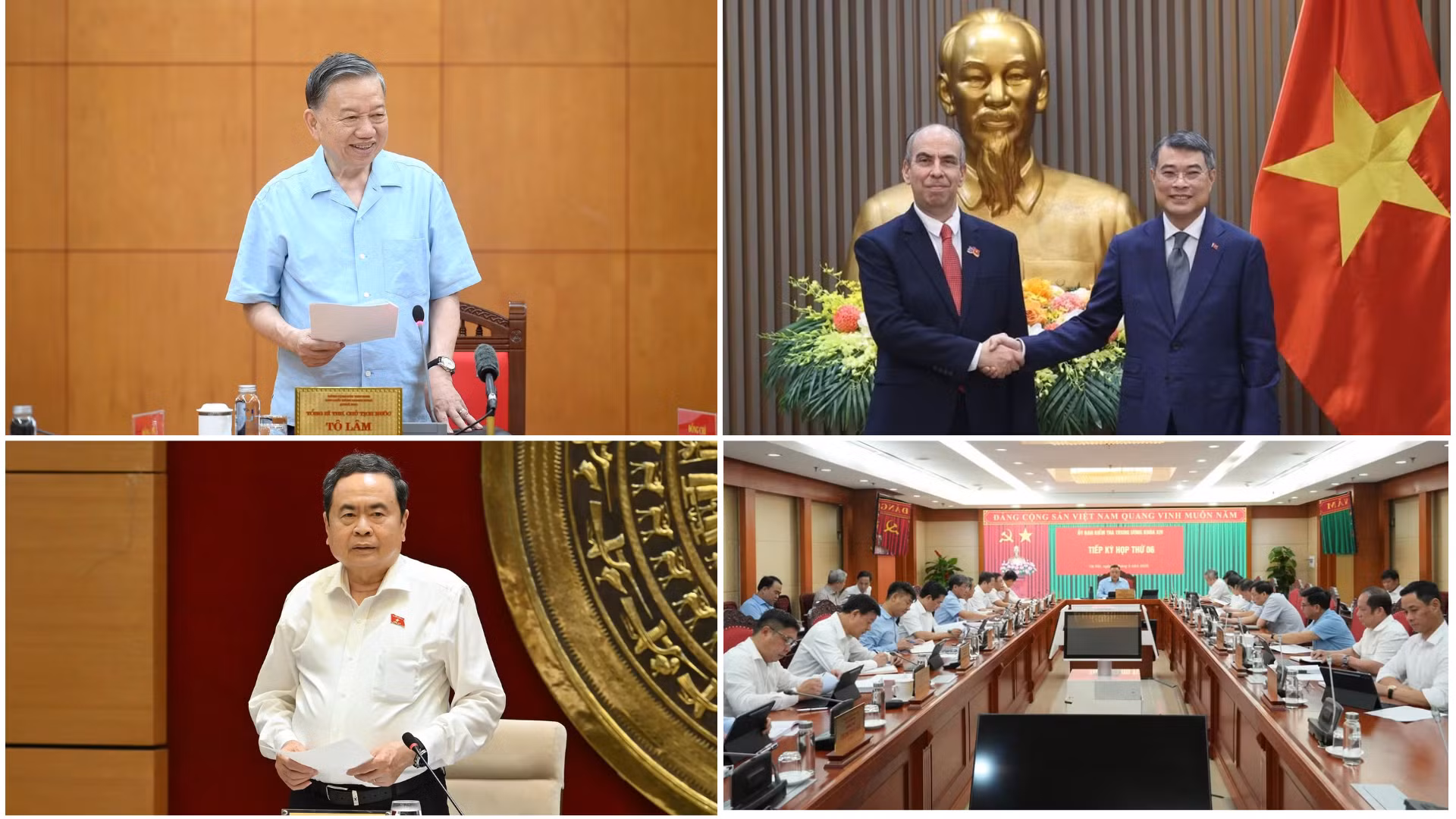 Tin nổi bật ngày 20/5: Tổng Bí thư, Chủ tịch nước Tô Lâm làm việc với Ban Chính sách, chiến lược Trung ương và Đảng ủy Bộ Y tế; Đề nghị xem xét, thi hành kỷ luật đảng viên vi phạm