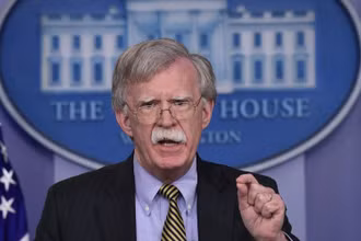 Cố vấn An ninh quốc gia Mỹ John Bolton. (Ảnh: AP)