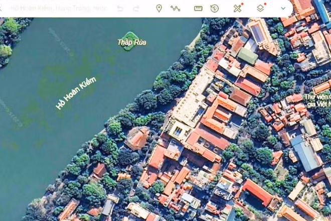 Công nghệ viễn thám trên ứng dụng Google Earth có hình ảnh phân giải cao, hỗ trợ hiệu quả công tác quy hoạch và quản lý hạ tầng hiện đại.